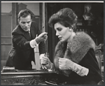 William Shatner and Louise Troy in the stage production A Shot in the Dark