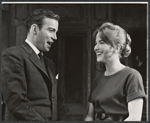 William Shatner and Julie Harris in the stage production A Shot in the Dark