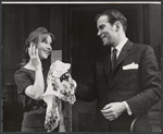 Julie Harris and William Shatner in the stage production A Shot in the Dark