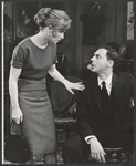 Julie Harris and Gene Saks in the stage production A Shot in the Dark