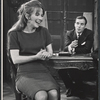 Julie Harris and William Shatner in the stage production A Shot in the Dark