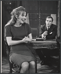 Julie Harris and William Shatner in the stage production A Shot in the Dark