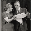 Julie Harris and William Shatner in the stage production A Shot in the Dark