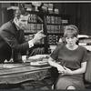 William Shatner and Julie Harris in the stage production A Shot in the Dark