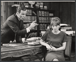 William Shatner and Julie Harris in the stage production A Shot in the Dark