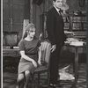 Julie Harris and Walter Matthau in the stage production A Shot in the Dark