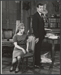 Julie Harris and Walter Matthau in the stage production A Shot in the Dark