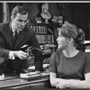 William Shatner and Julie Harris in the stage production A Shot in the Dark