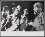 David Selby, James Staley, Ralph Roberts, William Hickey and Mary Hamill in the stage production Siamese Connections