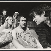 Ralph Roberts, Mary Hamill, William Hickey, James Staley and David Selby in the stage production Siamese Connections