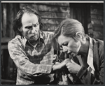 Roberts Blossom and Cathryn Damon in the stage production Siamese Connections