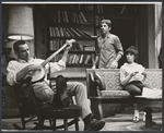 Ben Alizza, Gabriel Dell, and Rita Moreno in the stage production The Sign in Sidney Brustein's Window