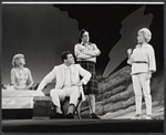 Eileen Heckart, Robert Preston, Ray Middleton and Glynis Johns in the stage production Too True to Be Good