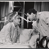 Glynis Johns and Robert Preston in the stage production Too True to Be Good