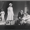 Glynis Johns, Lillian Gish, Cedric Hardwicke and Robert Preston in the stage production Too True to Be Good
