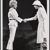 Glynis Johns and Lillian Gish in the stage production Too True to Be Good 