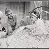 Lillian Gish and Glynis Johns in the stage production Too True to Be Good 