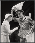Lillian Gish and Cyril Ritchard in the stage production Too True to Be Good