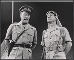 Cyril Ritchard and David Wayne in the stage production Too True to Be Good