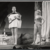 Ray Middleton and Eileen Heckart in the stage production Too True to Be Good 