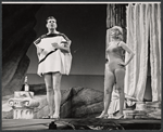 Ray Middleton and Eileen Heckart in the stage production Too True to Be Good 