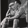 Eileen Heckart and Ray Middleton in the stage production Too True to Be Good