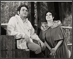 Ray Abrizu and Marie Collier in the touring stage production Tosca