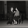Jean Pierre Aumont and Vivien Leigh in rehearsal for the stage production Tovarich