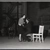 Vivien Leigh and Jean Pierre Aumont in rehearsal for the stage production Tovarich