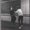 Vivien Leigh and Byron Mitchell in rehearsal for the stage production Tovarich