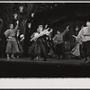 Louise Troy [center] and unidentified others in the stage production Tovarich