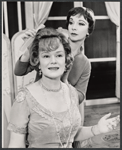 Louise Kirtland and Vivien Leigh in the stage production Tovarich