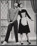 Byron Mitchell and Vivien Leigh in the stage production Tovarich