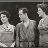 Irene Worth, Jason Robards and Maureen Stapleton in the stage production Toys in the Attic