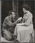 Jason Robards and Irene Worth in the stage production Toys in the Attic