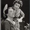 Anne Revere and Maureen Stapleton in the stage production Toys in the Attic 