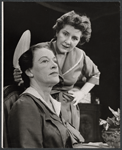 Anne Revere and Maureen Stapleton in the stage production Toys in the Attic 