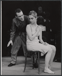 Jason Robards and Rochelle Oliver in the stage production Toys in the Attic