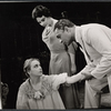 Rochelle Oliver, Irene Worth and Jason Robards in the stage production Toys in the Attic