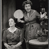 Anne Revere and Maureen Stapleton in the stage production Toys in the Attic 