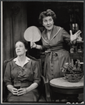 Anne Revere and Maureen Stapleton in the stage production Toys in the Attic 