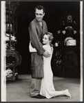 Jason Robards and Rochelle Oliver in the stage production Toys in the Attic