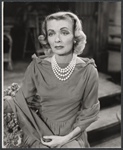 Constance Bennett in the National tour of the stage production Toys in the Attic