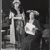 Patricia Jessel and Anne Revere in the National tour of the stage production Toys in the Attic