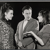 Stephanie Hill, Bob Dishy and Liza Minnelli in rehearsal for the stage production Flora, the Red Menace