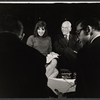 Liza Minnelli and George Abbott in rehearsal for the stage production Flora, the Red Menace