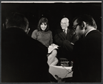 Liza Minnelli and George Abbott in rehearsal for the stage production Flora, the Red Menace