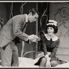 Ben Gazzara and Rae Allen in the stage production Traveller Without Luggage