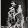 Ben Gazzara and Norma Crane in the stage production Traveller Without Luggage