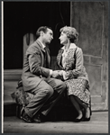Ben Gazzara and MIldred Dunnock in the stage production Traveler without Luggage